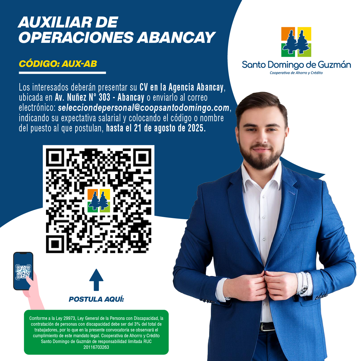 Convocatoria Abancay Auxiliar